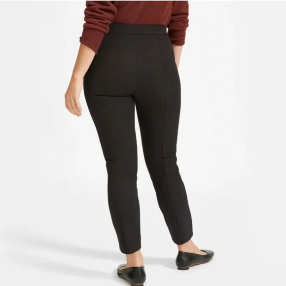 Everlane The Fixed-Waist Work Pant in Black Size 10 NWT New - Picture 2 of 15
